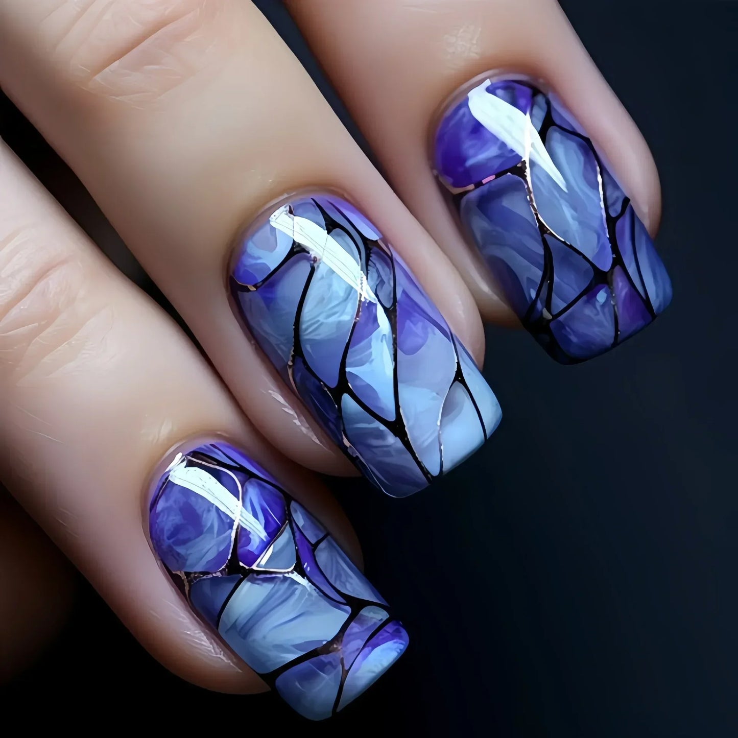 GlamourCurve French Nail Set