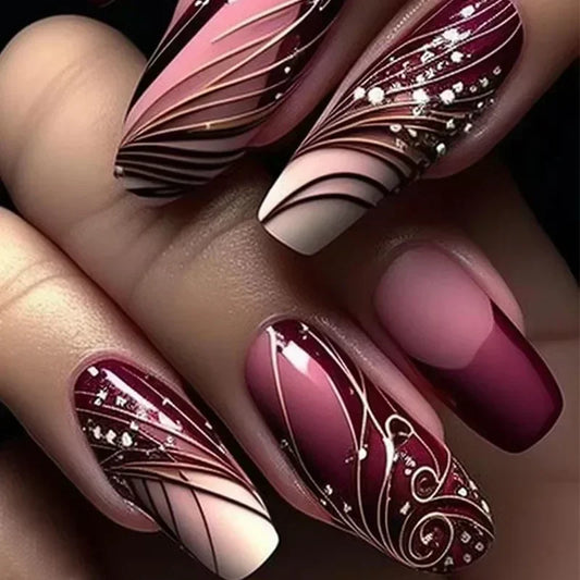 GlamourCurve French Nail Set