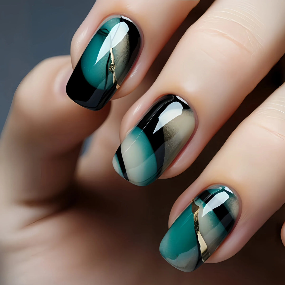 GlamourCurve French Nail Set