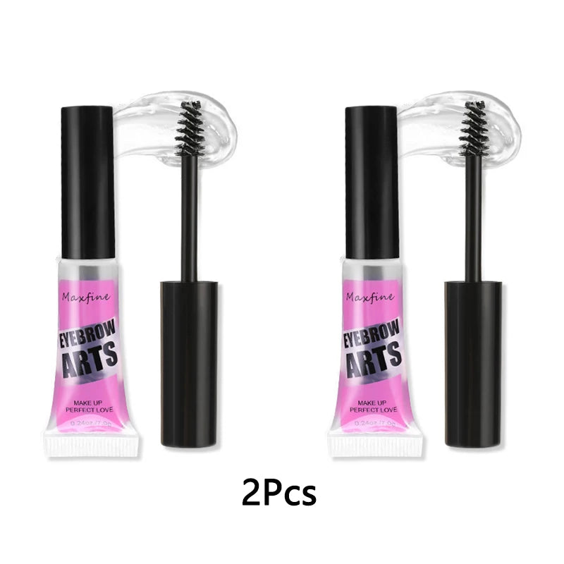 Eyebrow Gel Long-lasting Fixed Eyebrow Waterproof Quick-dry Hose Transparent Eyebrow Gel Makeup Eye Makeup