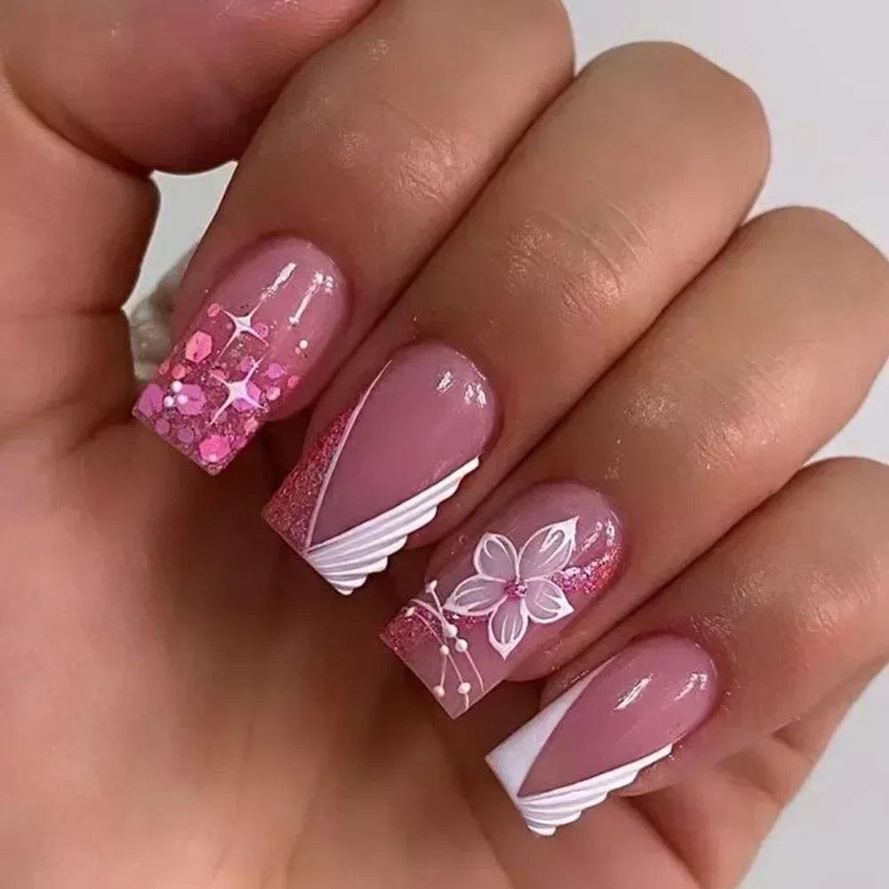 GlamourCurve French Nail Set